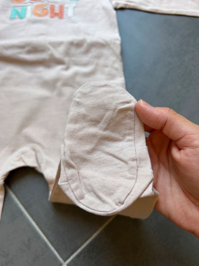Pyjama 1 pièce léger grenouillère bébé fille Kiabi - photo numéro 5