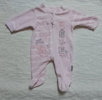 Absorba pyjama velours 1 mois