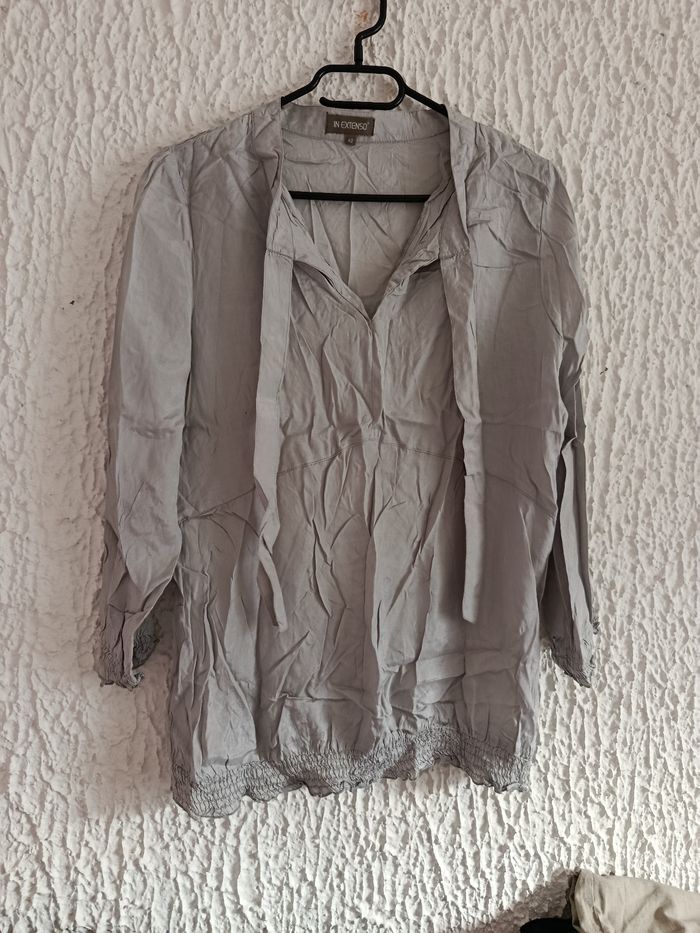 Blouse grise