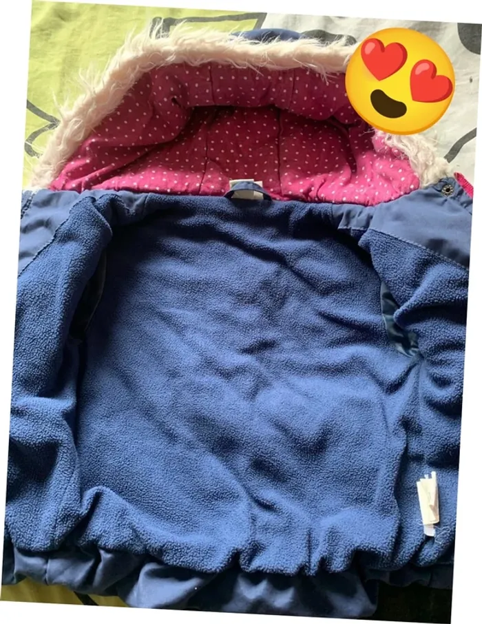 🛑 manteau minnie 🛑 taille 24 mois - photo numéro 5