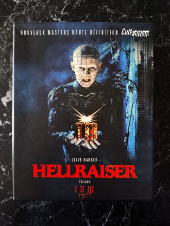 Coffret Hellraiser Trilogie en Blu-ray