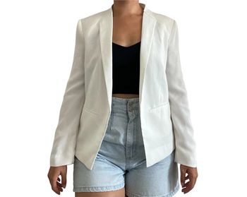 Blazer blanc Mango