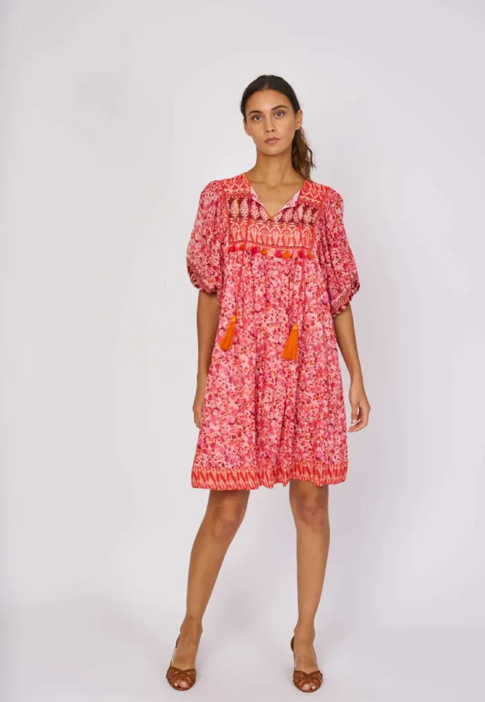 Robe courte imprimée CABALA - Derhy - taille M - photo numéro 2