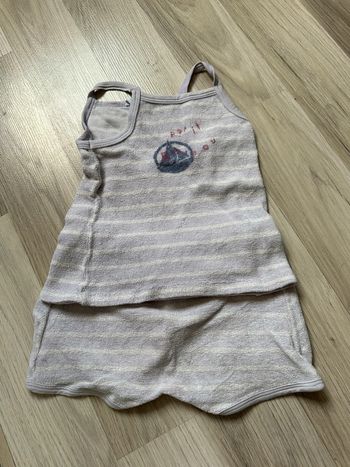 Ensemble éponge petit bateau