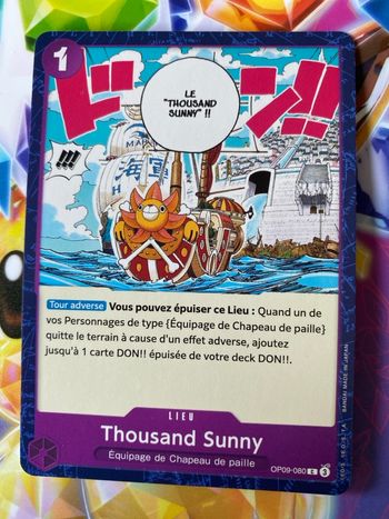 Carte one piece neuf