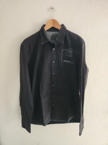 Chemise marron esprit XL