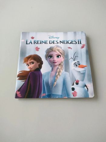 Livre Disney reine des neiges 2