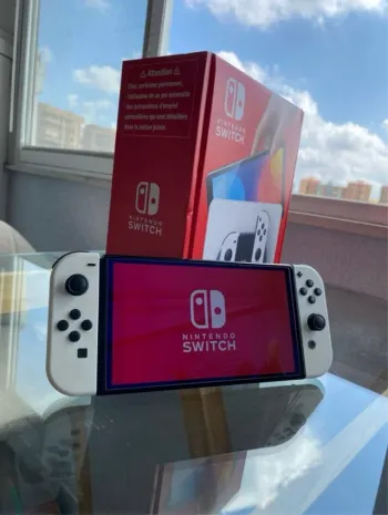 Nintendo · Switch OLED · Blanc