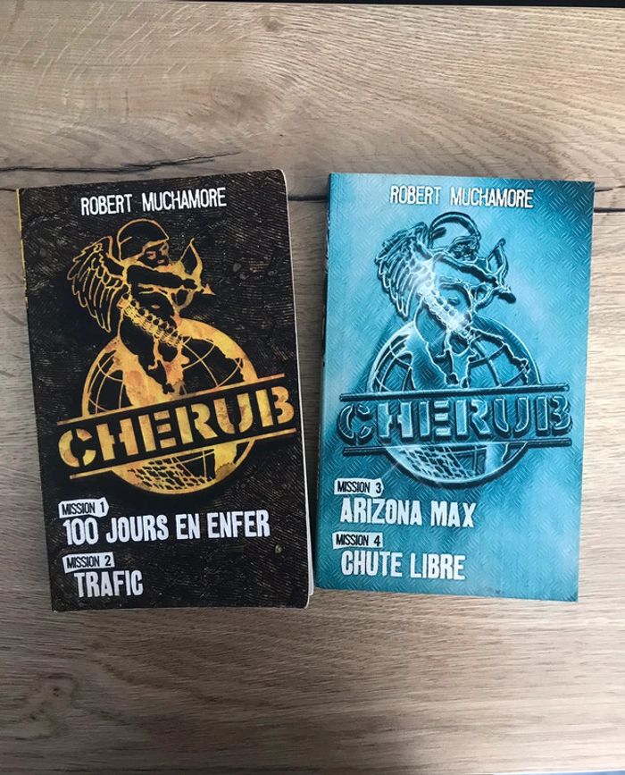 Livres Cherub T 1, 2, 3 et 4