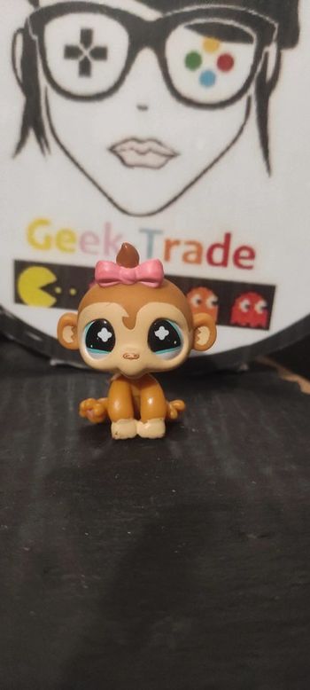 My Littlest Petshop Pet Shop LPS Authentic  Hasbro Monkey Gorilla Singe 811