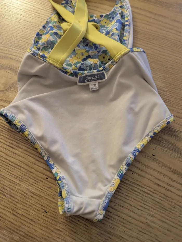 Maillot de bain jacadi 12 mois - 74 cm - photo numéro 3