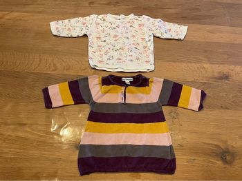 Lot de 2 pulls Verbaudet 3 mois