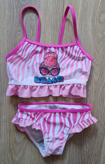 Bikini 2 pièces LOL rose beach 98/104