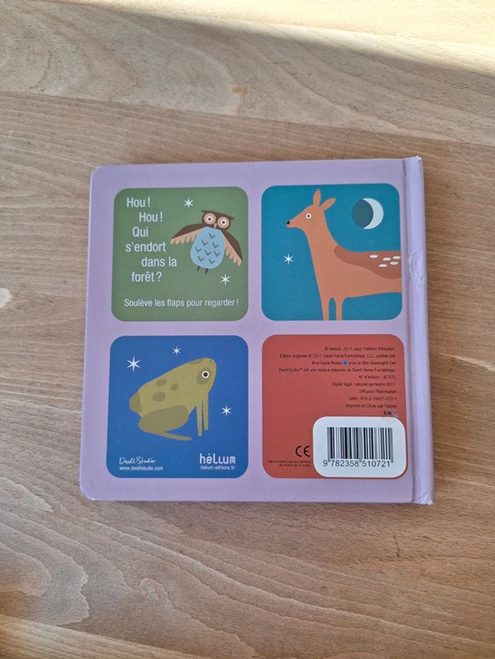 Livre enfant bonne nuit hibou hélium - photo numéro 2