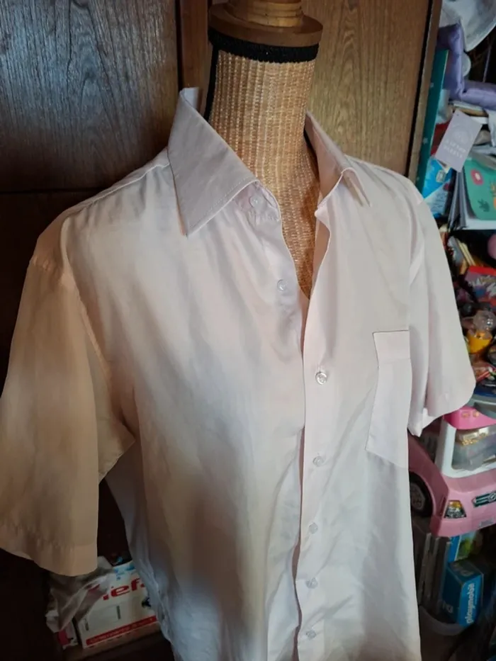 Chemise 42 rose pale - photo numéro 2