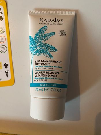 Lait démaquillant nettoyant Kadalys