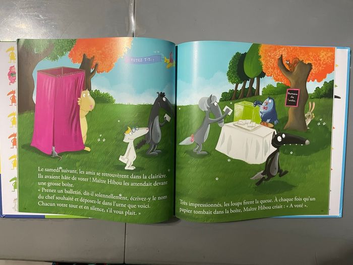 3 Grands livres Le Loup de Auzou neufs et 1 avec CD - photo numéro 4