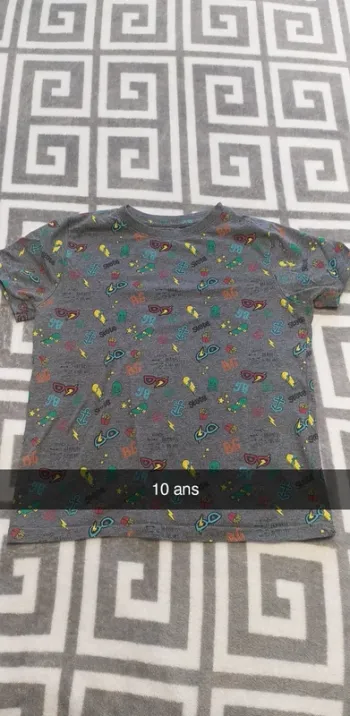 Tee shirt garçon