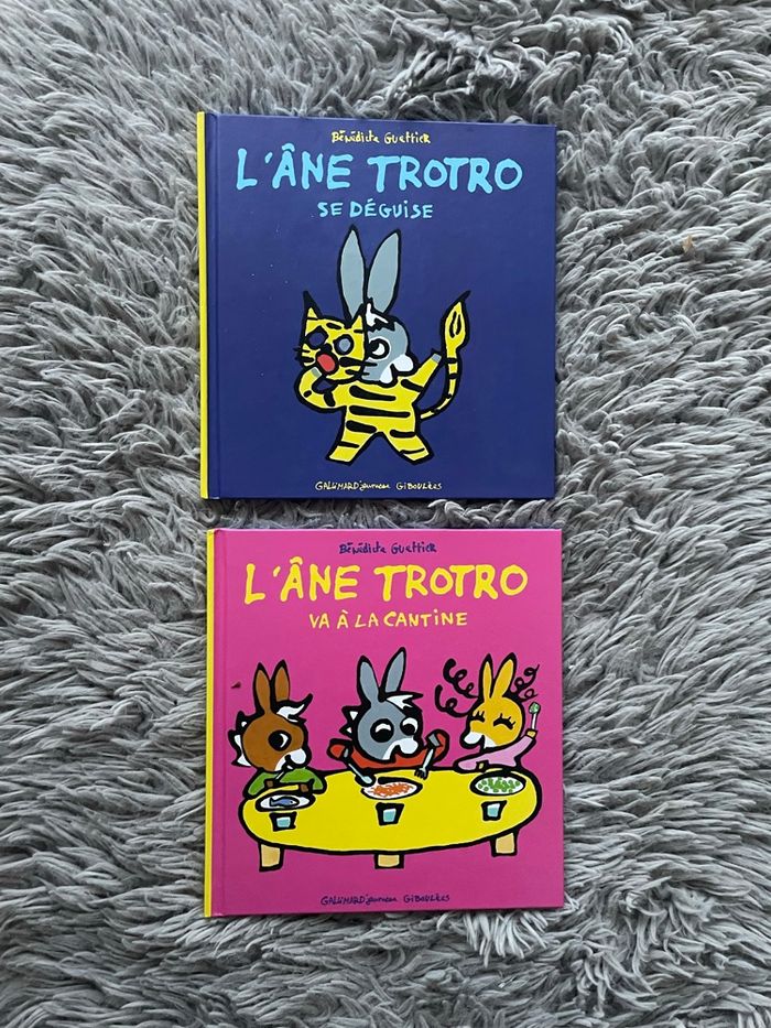 Lot de 2 livres l'âne Trotro - photo numéro 2