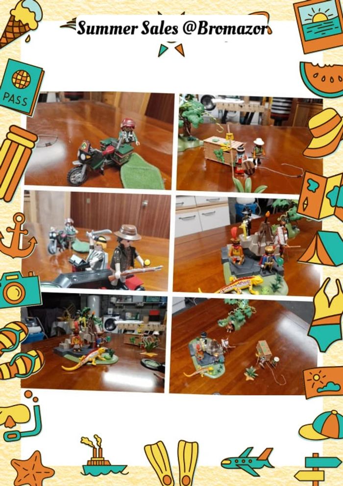 Maxi lot #Playmobil les explorateurs - photo numéro 4