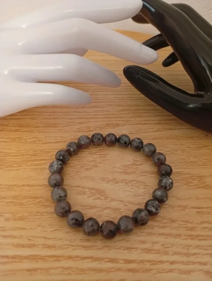 Cadeau femme homme Bracelet en pierres naturelles 19cm protection énergétique