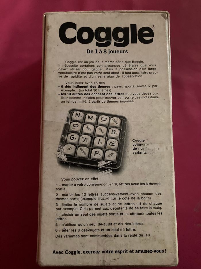 Jeu vintage coggle - photo numéro 3