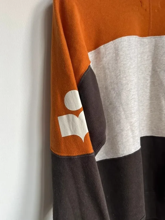 Sweat Isabel Marant orange - photo numéro 5