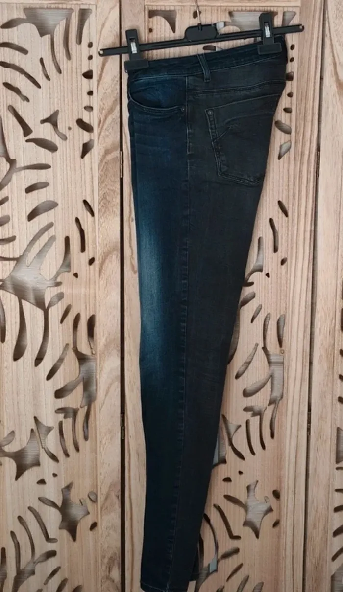 Jean skinny bicolore T 36 Ikks - photo numéro 3