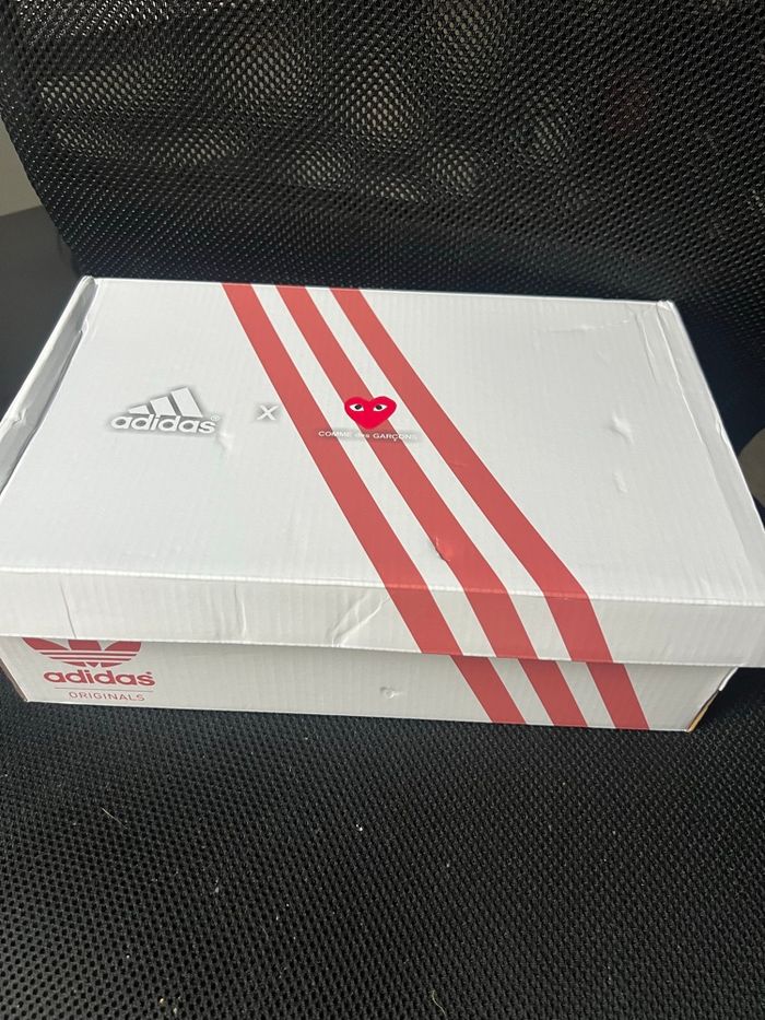 adidas x comme des garçons samba cœur - photo numéro 5