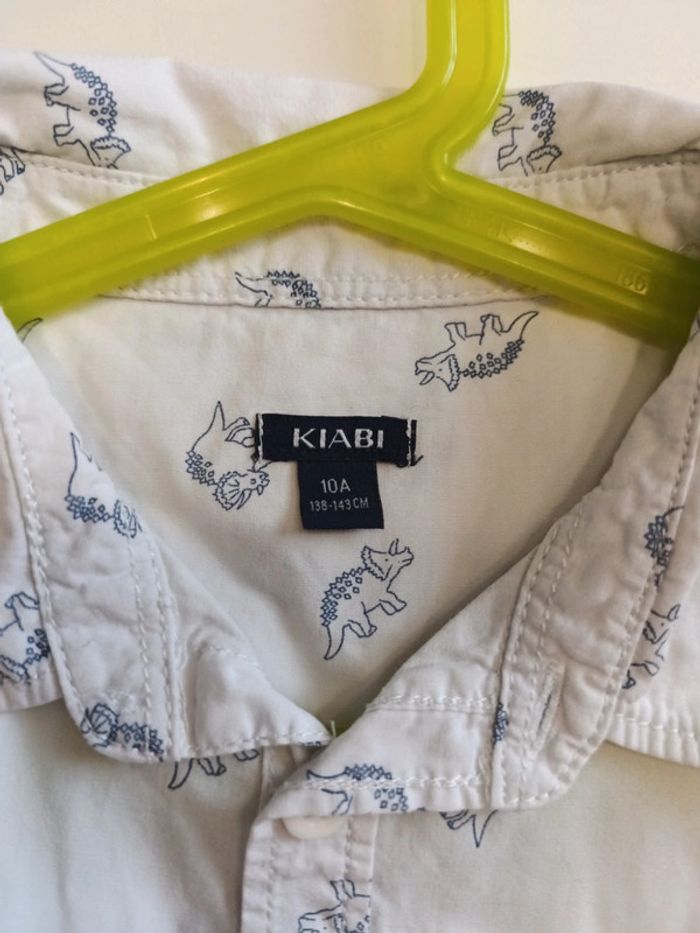 Magnifique chemise dinosaure 10 ans Kiabi - photo numéro 3