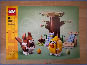 LEGO Le parc des animaux au printemps 40709 - Set saisonnier neuf scellé