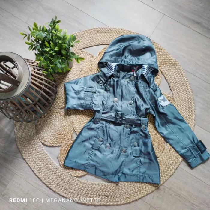 🦋Trench imperméable Orchestra 4 ans – Édition limitée Magic Butterfly 🦋