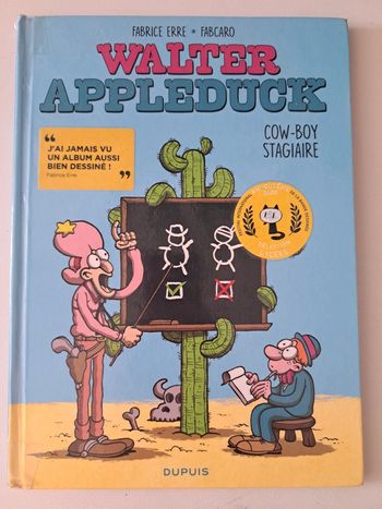 Livre BD Cow-boy stagiaire