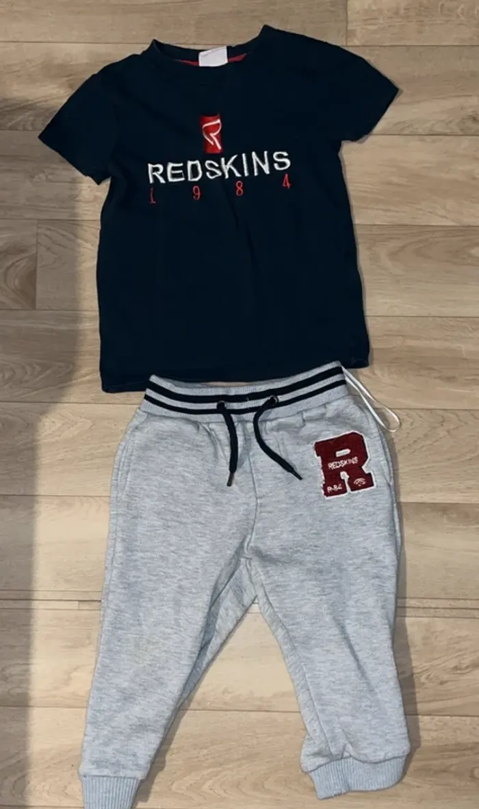 Ensemble redskins taille 36 mois