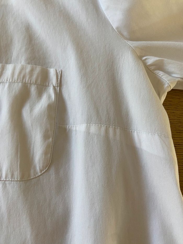 Chemise blanche sans col Caroll taille 42 - photo numéro 11