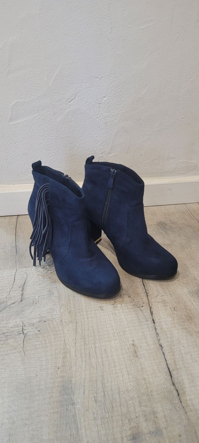 Bottines en daim T 36