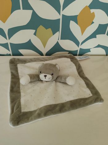 Doudou plat chat obaibi