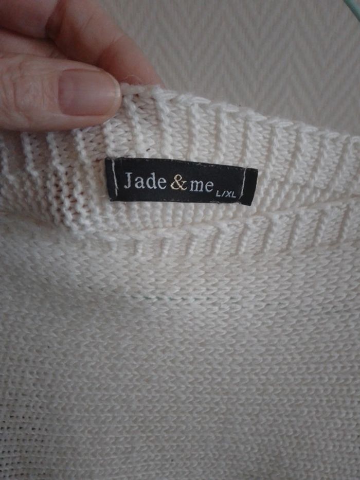 Pull graphique maille - photo numéro 5