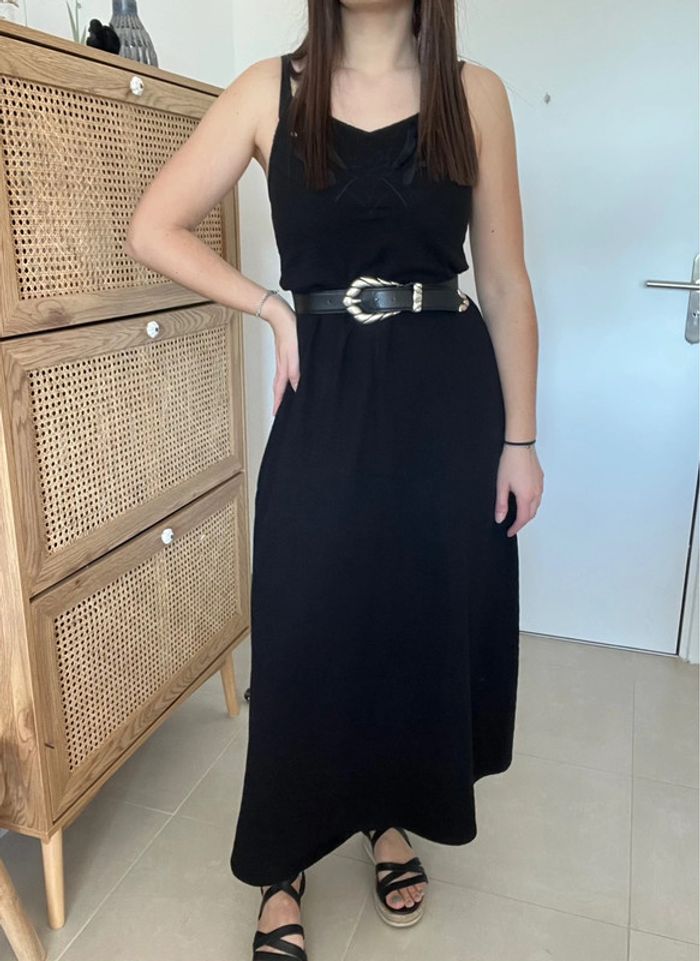 Robe longue d’été noire Camaïeu - photo numéro 2