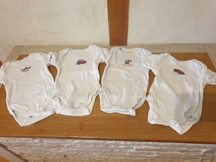 Lot 4 bodies blanc