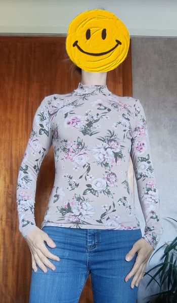T-shirt fleurs