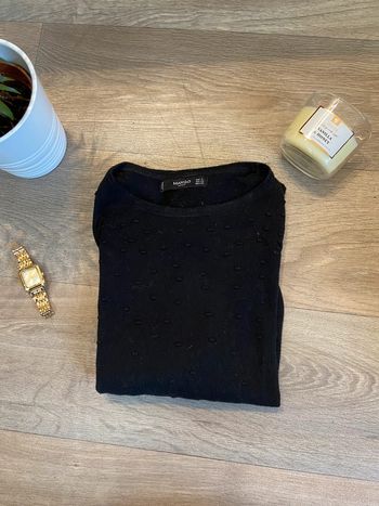 Petit pull noir mango