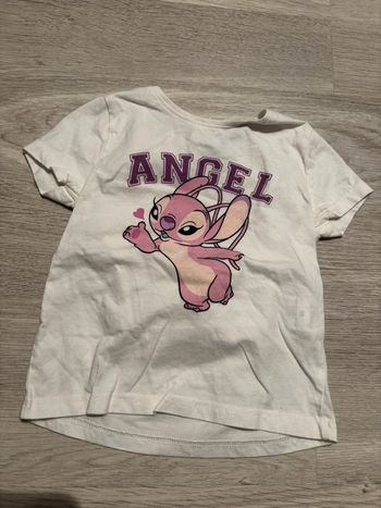 Tee shirt fille 3 ans Angel Stich