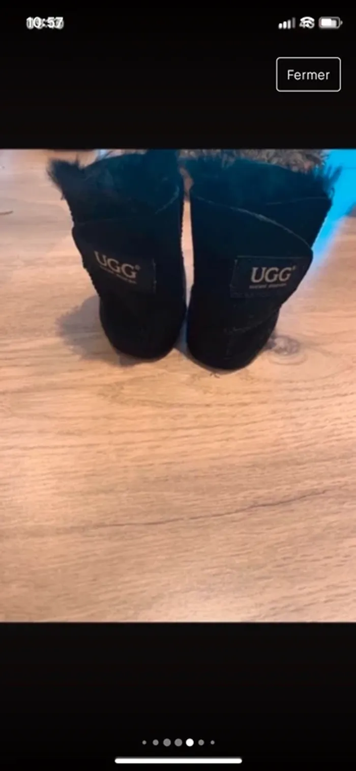 Bottines fourrées UGG panda 🐼 - photo numéro 5