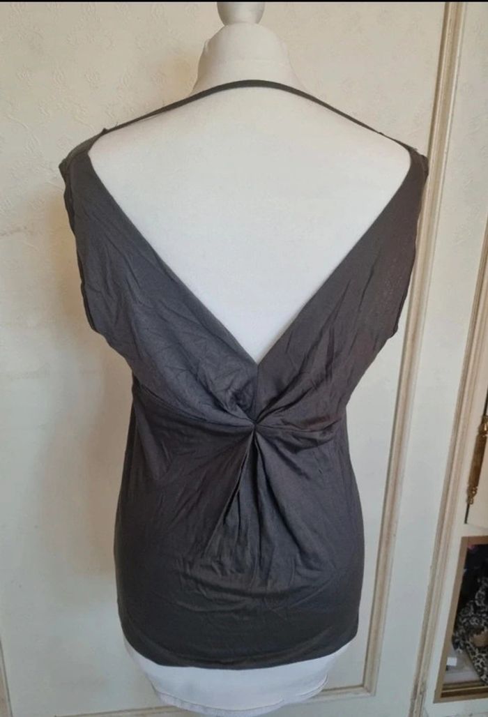 Tunique dos nus argenté - photo numéro 5