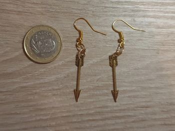 Sublimes b o neuves fait main vintage crochets hypoallergeniques