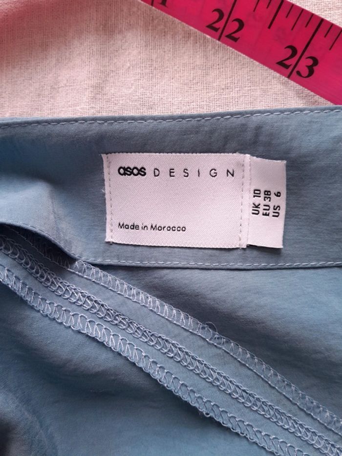 Jolie robe longue évasée bretelles 85% modal Asos Design - photo numéro 3