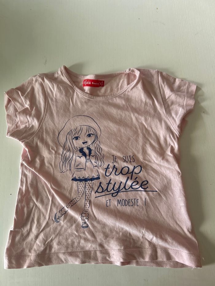 Tee-shirts fille Tissaia 4 ans