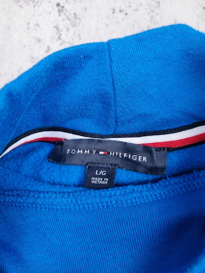 Crop-top Tommy Hilfiger bleu – Taille L Femme (mesures en photos) - photo numéro 8