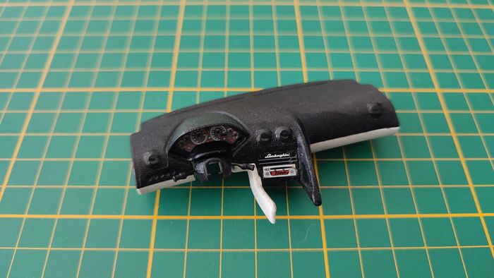 Tableau de bord pièce détachée miniature Bburago burago Lamborghini Murciélago 1/18 #B81